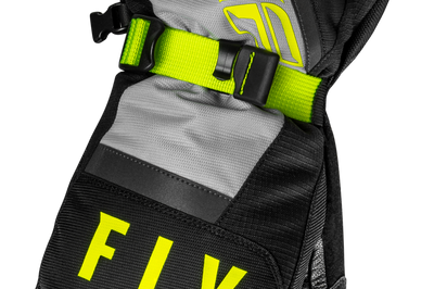 Fly Racing Cascade Mittens Black/mint Xs - Apparel Collection