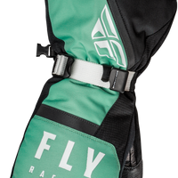 Fly Racing Cascade Mittens Black/mint Xs - Black / 2X-Large - Apparel Collection