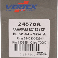 Vertex Cast Replica Piston Kit