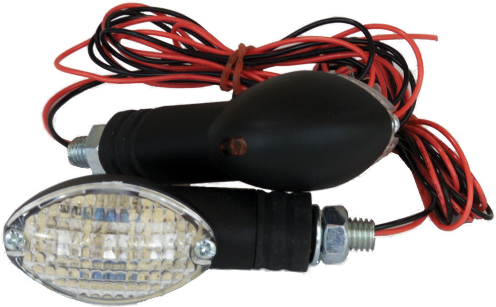 Fire Power Cat Eye Marker Light Set Led Carbon - Black - Street Collection
