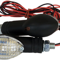 Fire Power Cat Eye Marker Light Set Led Carbon - Black - Street Collection