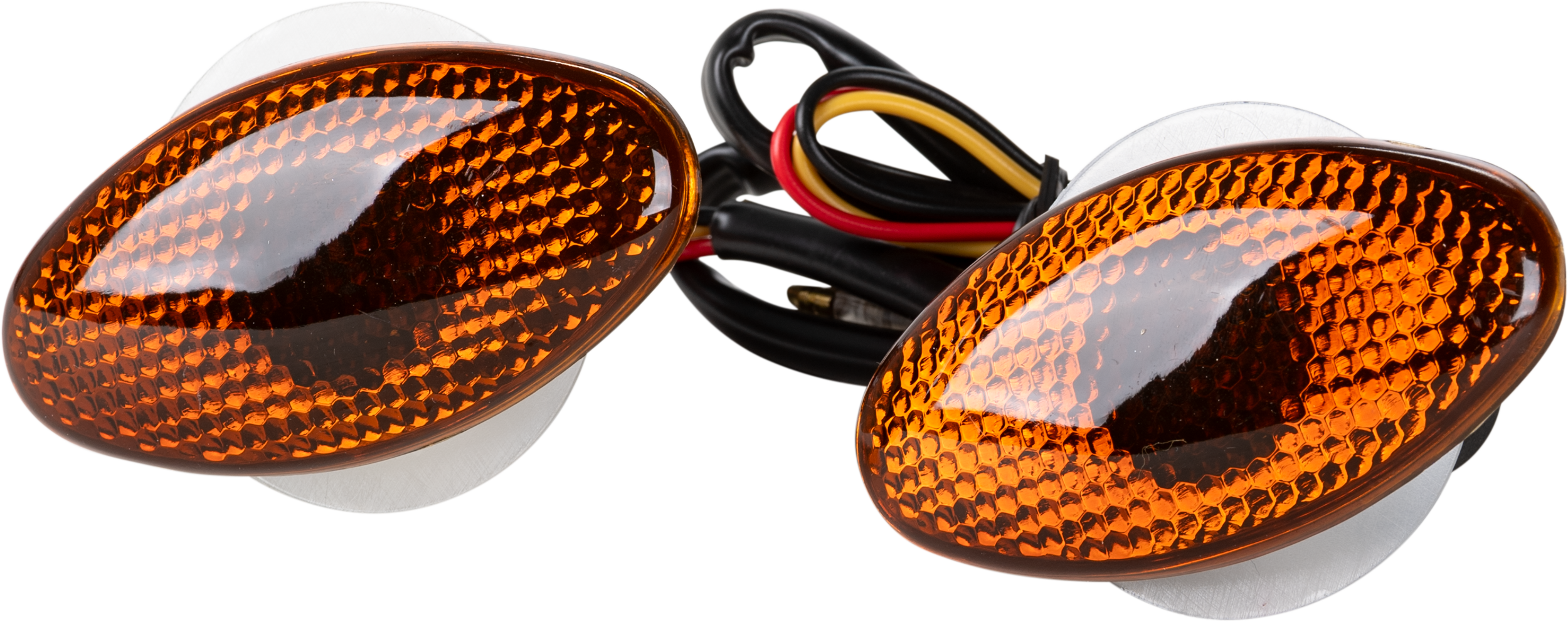 Fire Power Cat Eye Side Marker Light Set Amber - Street Collection