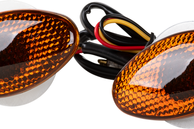 Fire Power Cat Eye Side Marker Light Set Amber - Street Collection