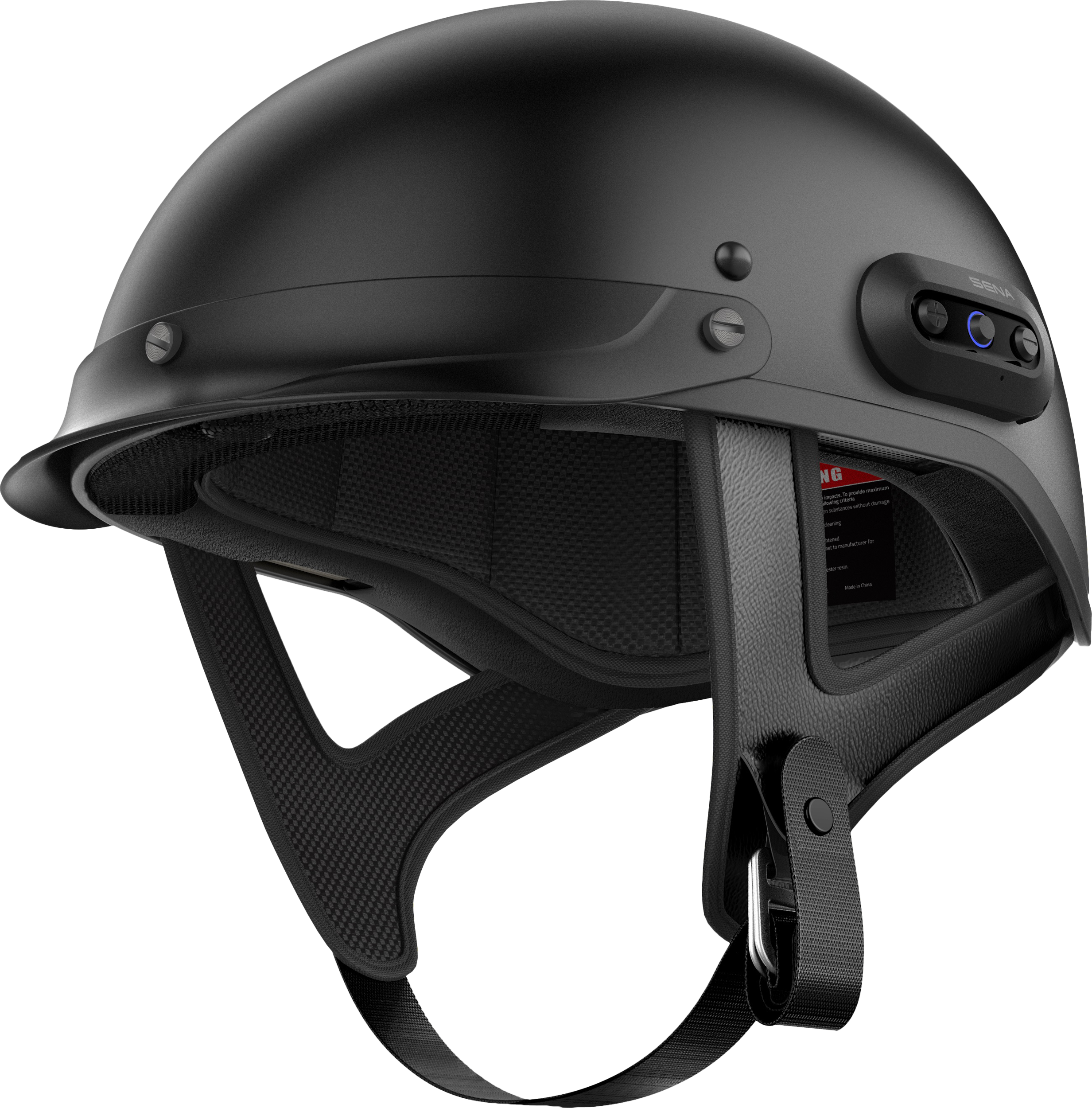 SENA Cavalry 2 Half Helmet Matte Black Md