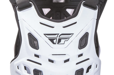 Fly Racing Ce Revel Race Roost Guard Black - White - Gear