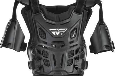 Fly Racing Ce Revel Xl Roost Guard Offroad White Adult - Black - Gear