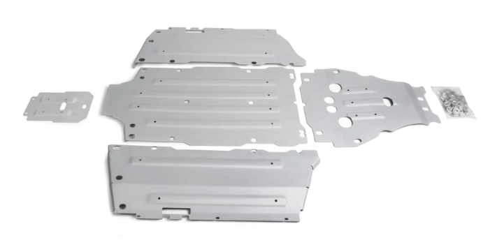 Rival Powersports Usa Central Skid Plate Alloy - Atv Performance Products