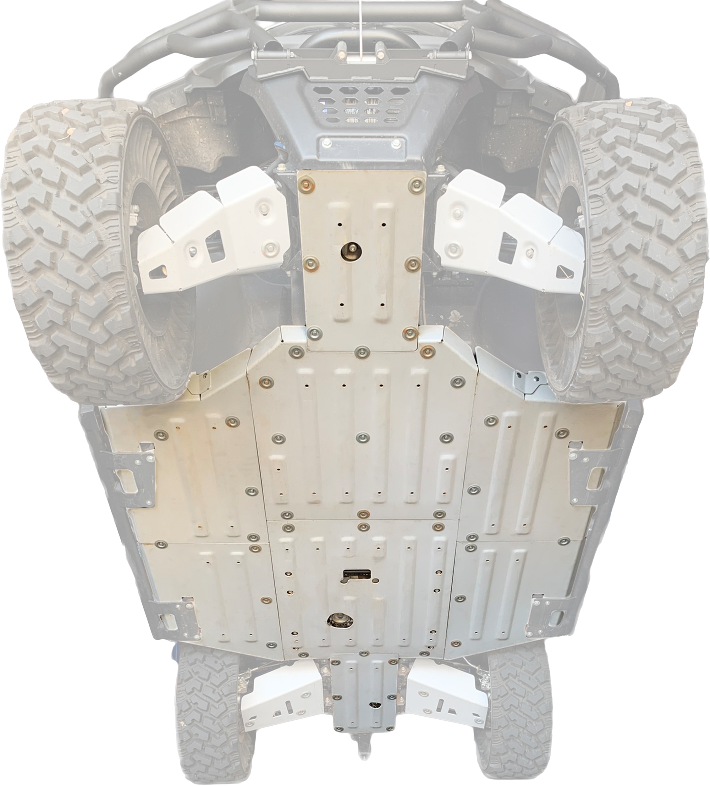 RIVAL POWERSPORTS USA Central Skid Plate - Guards/Braces