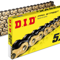 D.I.D Chain 525vx3 140l Gold/Black