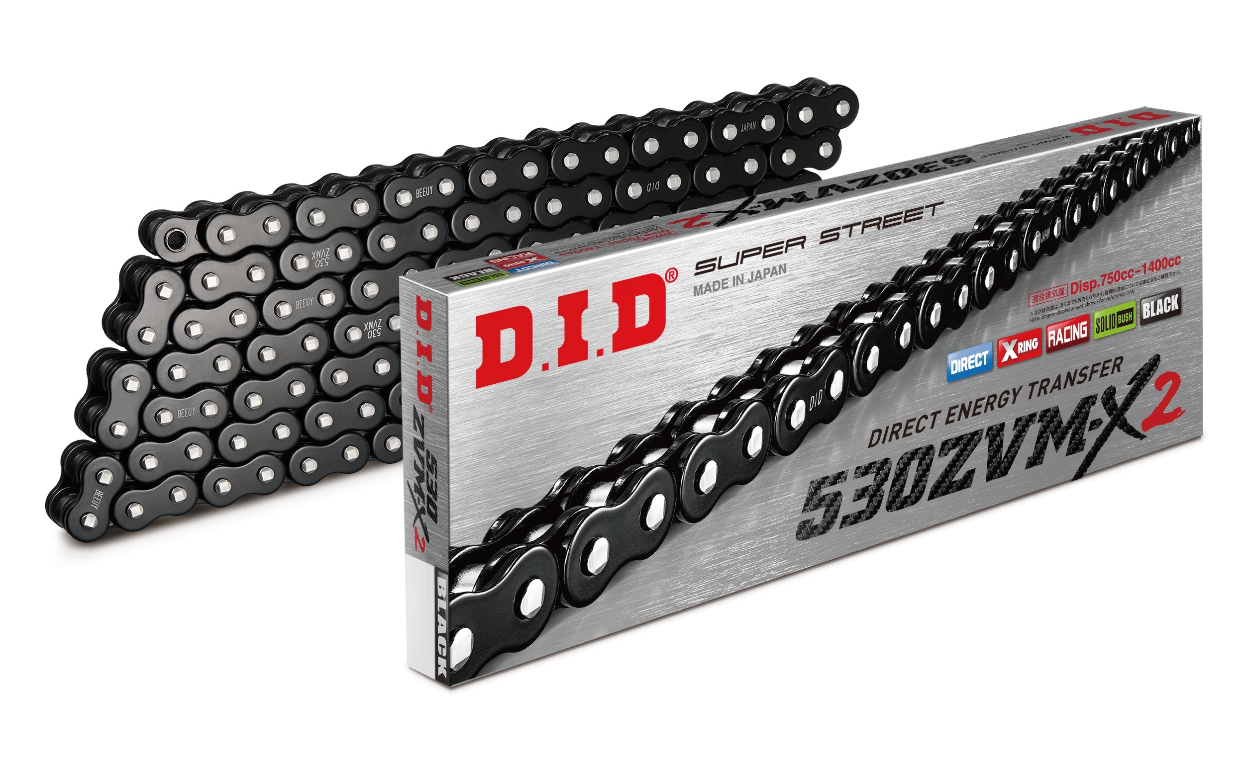 D.i.d Chain 530zvm-x2 Bk&bk-130zb