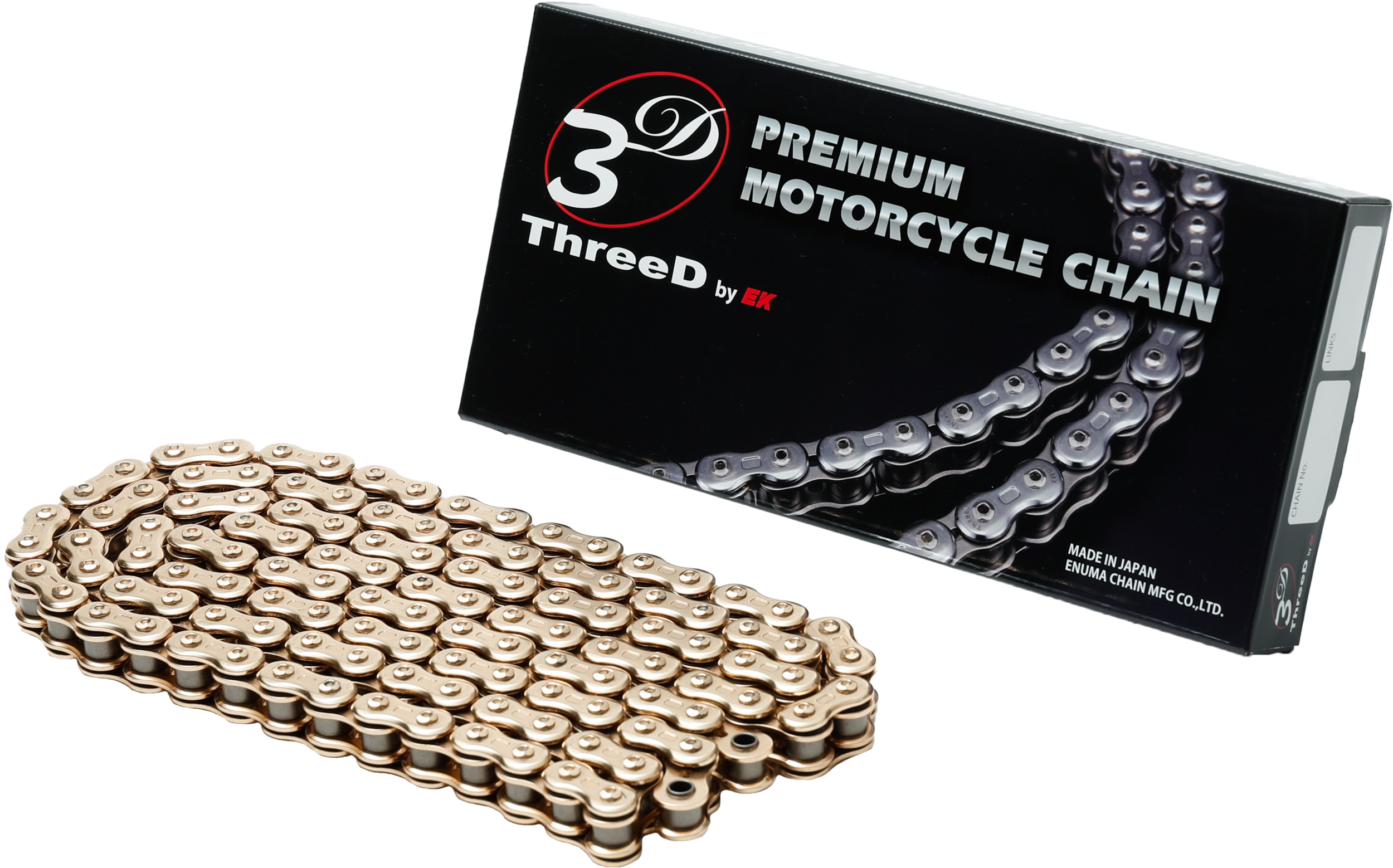 EK Chain Gp Rv Nx2 Ring 520 120l Gld