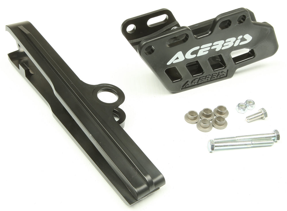 Acerbis Chain Guide/slider Kit Orange - Black - Offroad Collection