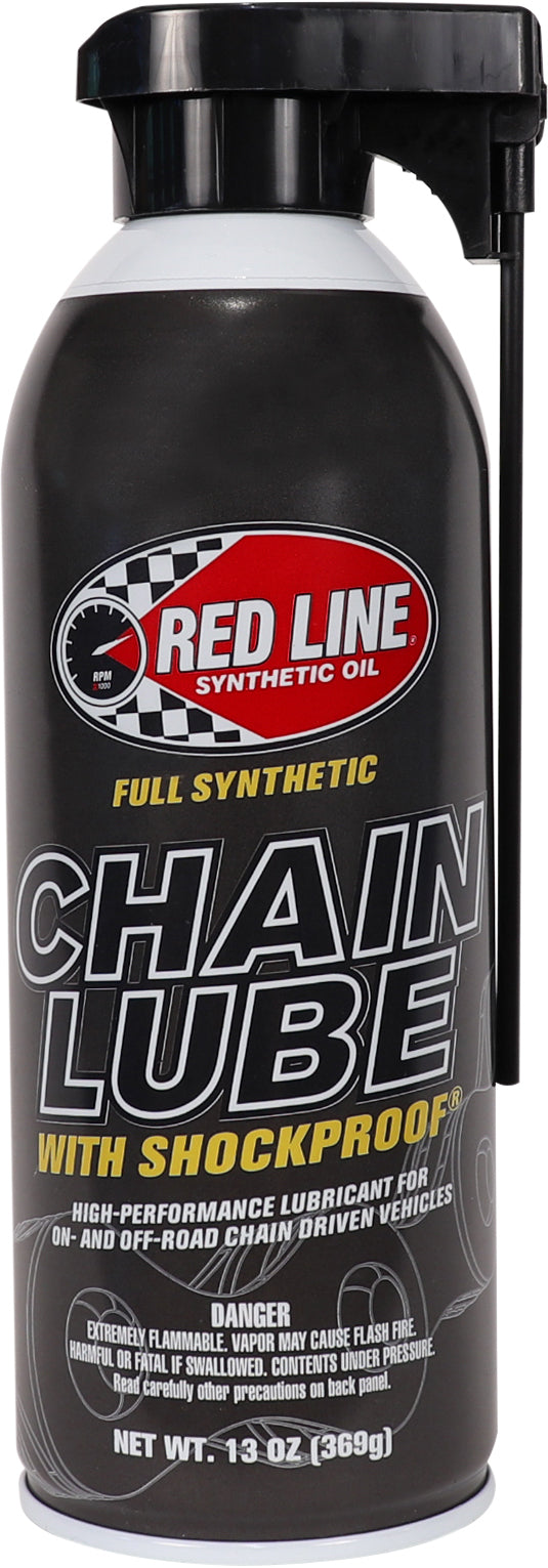 Red Line Chain Lube With Shockproof 13oz 6/case - Tires & Wheels