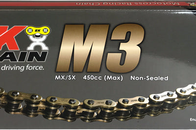 Ek Chain M3 Non-sealed 520-120l Gld - Gold - Street Collection