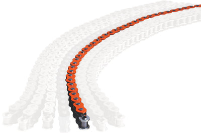 Ek Chain Mvxz2 X-ring 525-130l Gld - Orange - Street Collection