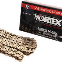 VORTEX Chain Rx4 X Ring 520 120l Gold