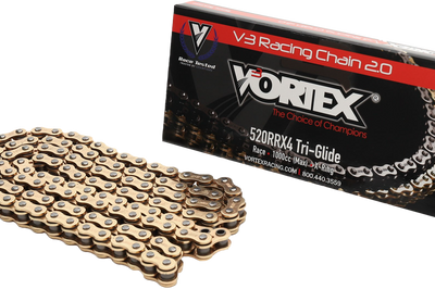 VORTEX Chain Rx4 X Ring 520 120l Gold