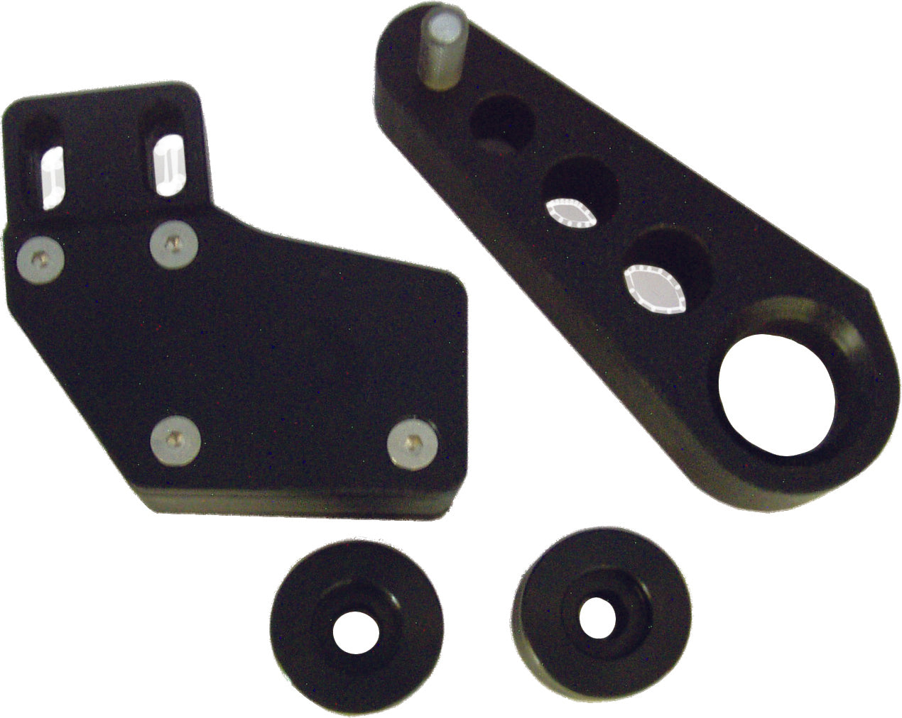 Modquad Chain Slide Set (white) - Black - Atv Performance Products