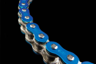 Ek Chain Zvx3 Nx-ring 530-160l Blu - Blue - Street Collection