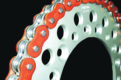 Ek Chain Zvx3 Nx-ring 530-160l Blu - Orange - Street Collection