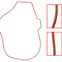 Sp1 Chaincase Gasket A/c - Snowmobile Collection