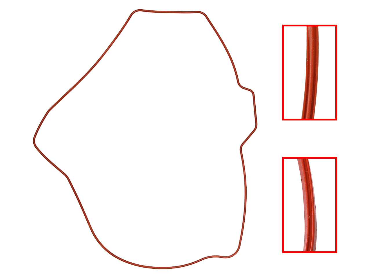 Sp1 Chaincase Gasket Ac/yam - Snowmobile Collection
