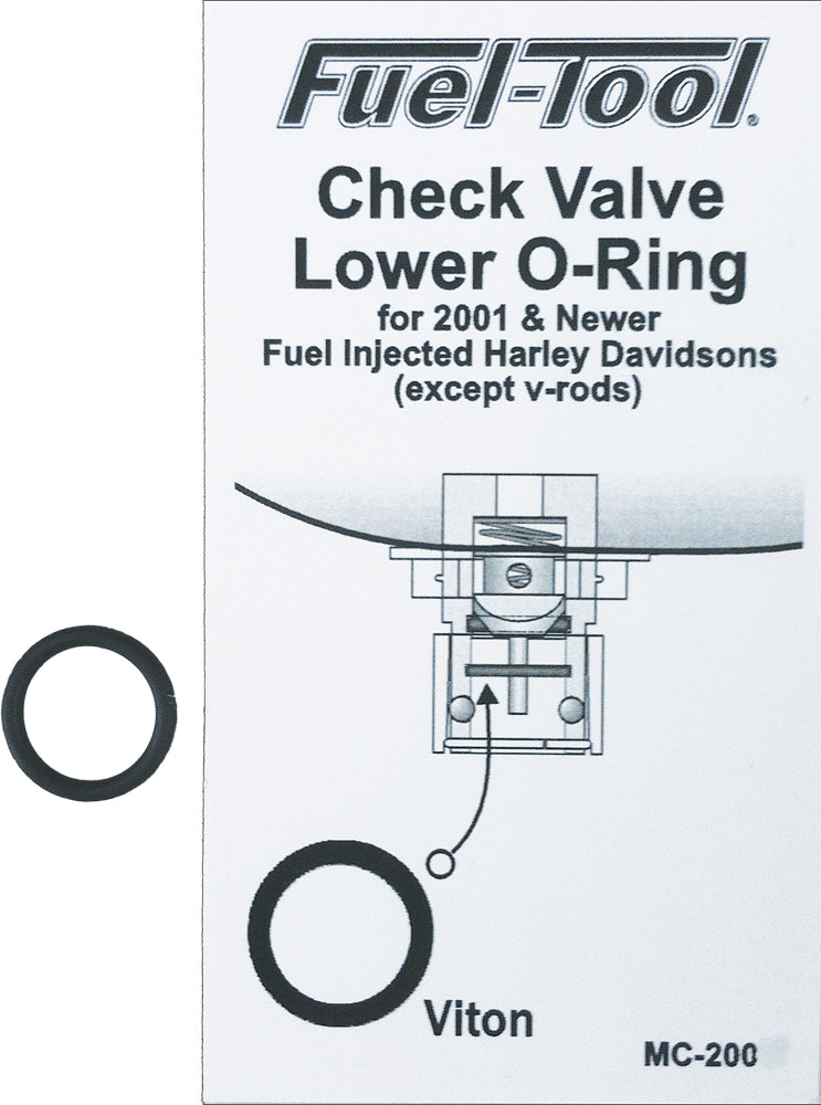 Fuel Tool Check Valve Lower O-ring - Harddrive Products