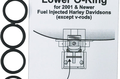 Fuel Tool Check Valve Lower O-rings 5/pk - Harddrive Products