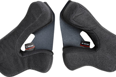 GMAX Cheek Pads 40mm Ys Stock Gm 49y - Helmet Accessories