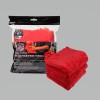 Chemical Guys Happy Ending Ultra Edgeless Microfiber Towel - 16in x - Red - 3 Pack - Exterior Styling