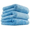 Chemical Guys Ultra Edgeless Microfiber Towel - 16in x - Blue - 3 Pack - Exterior Styling