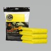 Chemical Guys Workhorse Professional Microfiber Towel - 16in x - Yellow - 3 Pack - Exterior Styling