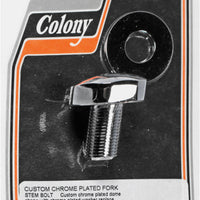 COLONY MACHINE Chrome Fork Stem Bolt Flst Fxr Fxd Xl 86 Up