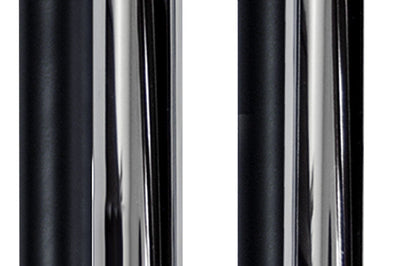 Wild 1 Chubby 12’’ Straight Risers Chrome - Harddrive Products