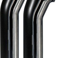 Wild 1 Chubby 9.5’’ Pullback Risers Chrome - Harddrive Products