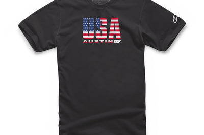 Alpinestars Circuits Tee Black/usa Xl - Black / 2X-Large - Bicycle Collection