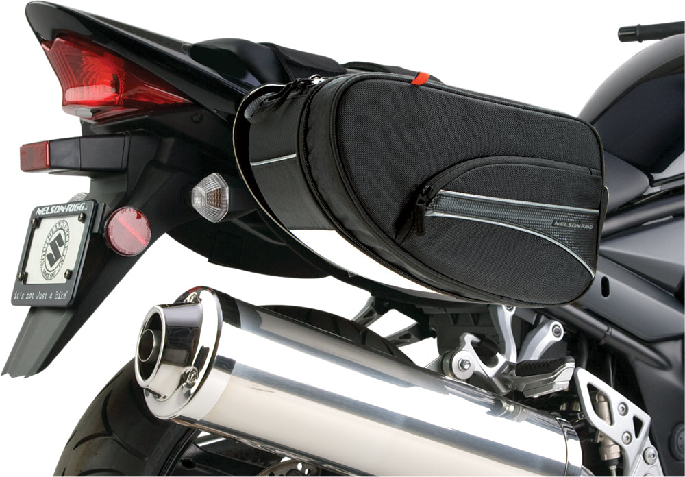 Nelson-rigg Cl-890 Expandable Saddlebags Sport Mini Black - Street Collection