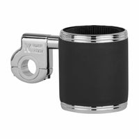 Kruzer Kaddy Clamp Mount Holder Leather Black/chrome - Chrome - Harddrive Products