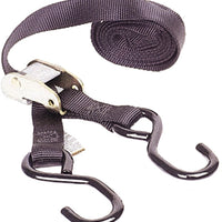 Ancra Classic Tie-downs Neon Green 66’’x1’’ Pair - Black - Watercraft Collection