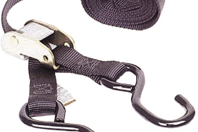 Ancra Classic Tie-downs Neon Green 66’’x1’’ Pair - Black - Watercraft Collection