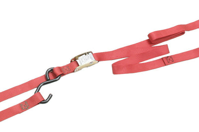 Ancra Classic Tie-downs Neon Green 66’’x1’’ Pair - Red - Watercraft Collection