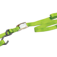 Ancra Classic Tie-downs Neon Green 66’’x1’’ Pair - Black - Watercraft Collection