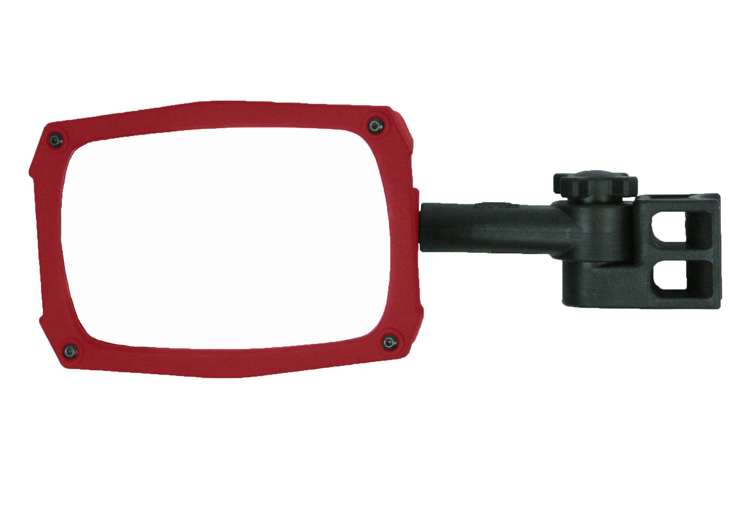 Atv Tek Clearview Side Mirror Blue Replacement Frame - Red - Performance Products
