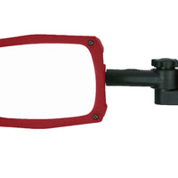 Atv Tek Clearview Side Mirror Blue Replacement Frame - Red - Performance Products