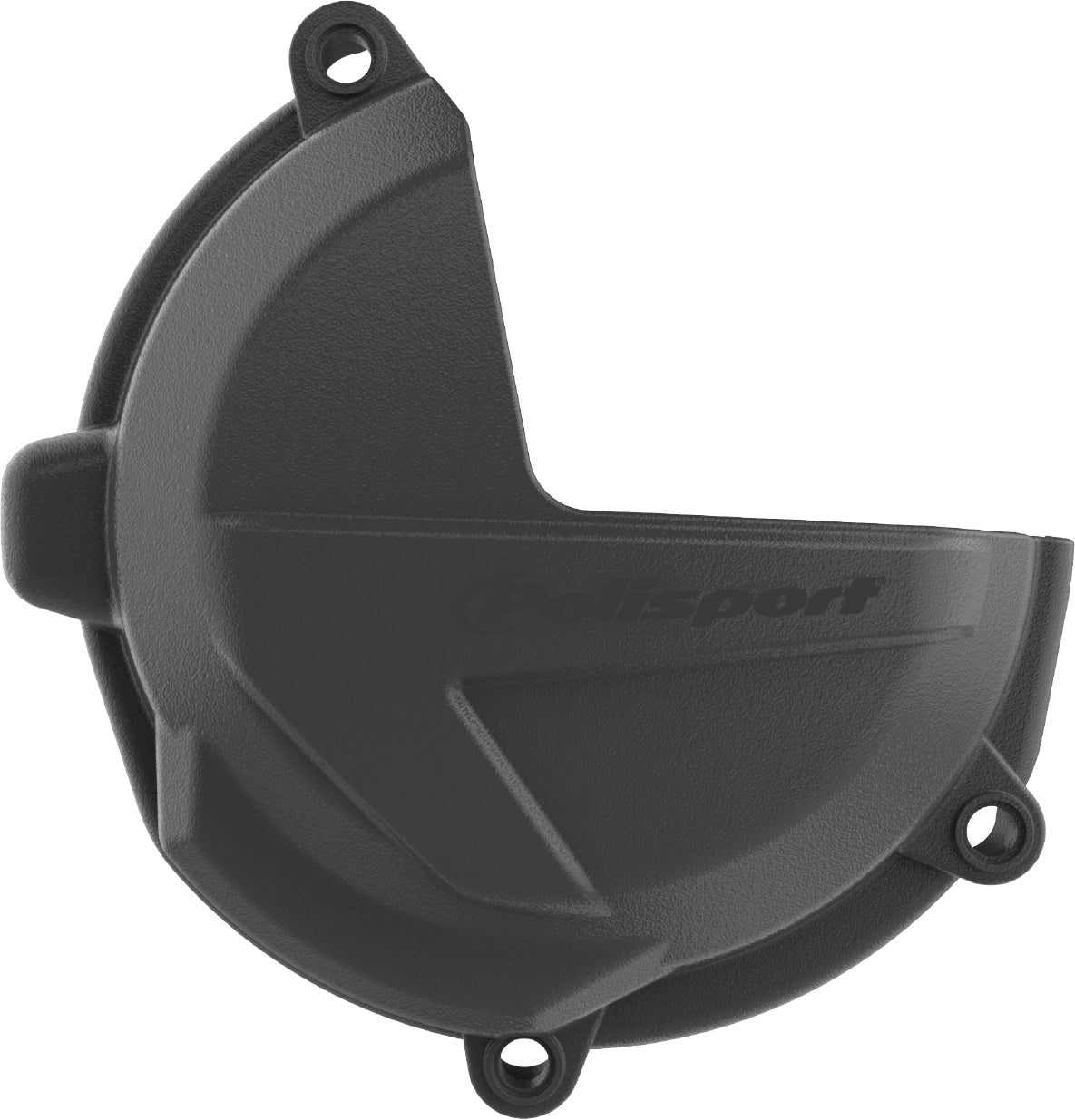 POLISPORT Clutch Cover Protector Black - Body