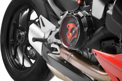 Rizoma Clutch Cover Red Duc V4