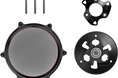 Rizoma Clutch Cover Red Duc V4