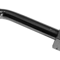 GOODRIDGE Clutch Hose Adapter Chrome 3/8 24 Inverted Flare 10 Deg