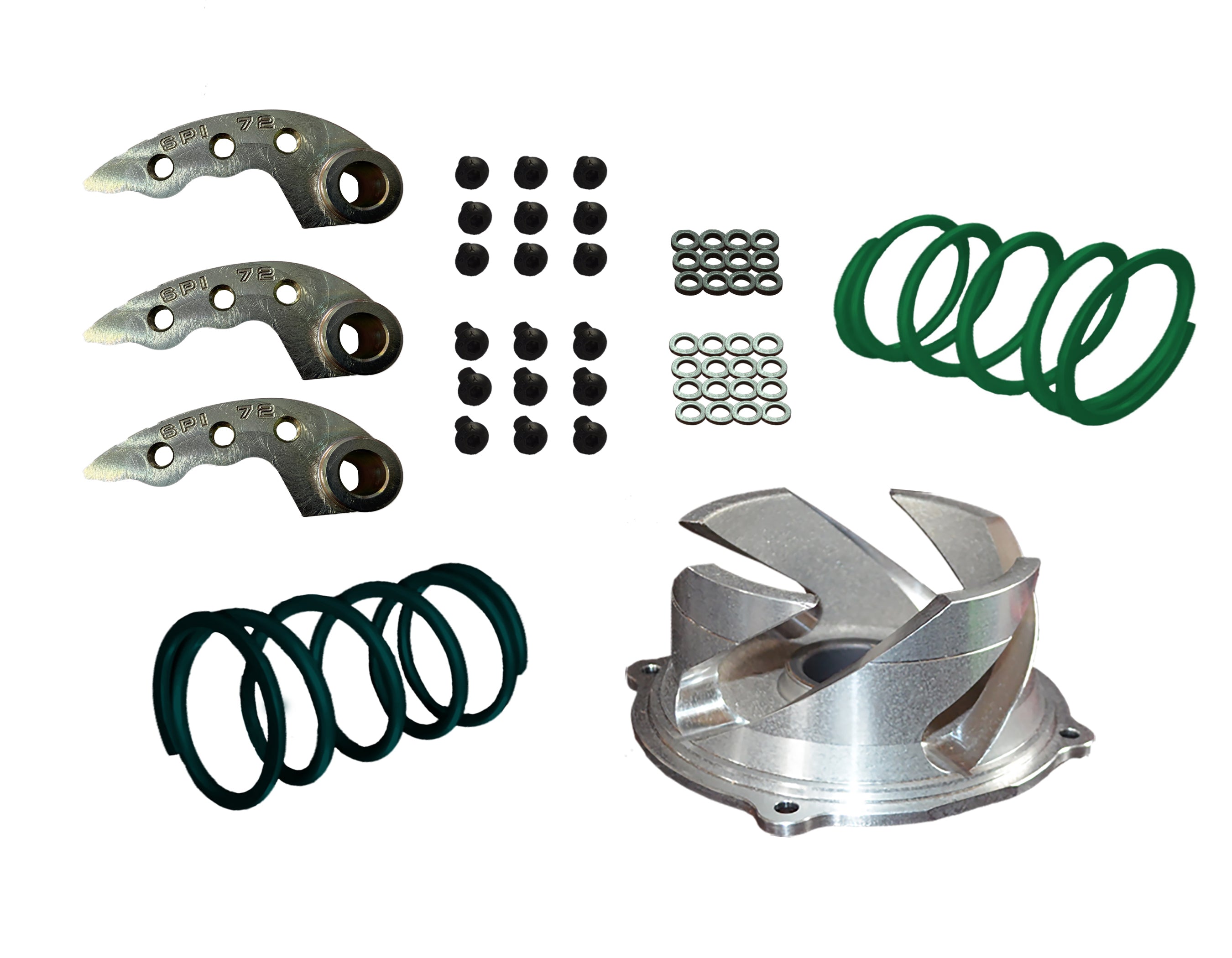 Straightline Clutch Kit Pol Boost 0-3k - Snowmobile Collection