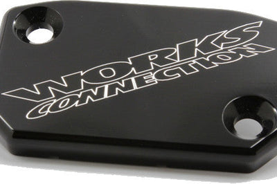 Works Clutch Master Cylinder Cover Red - Black - Offroad Collection